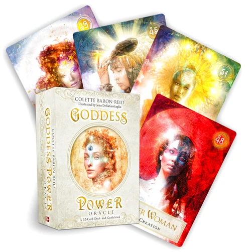 Colette Baron-Reid Goddess Power Oracle (Standard Edition): A 52-Card Deck and GuidebookGoddess Love Oracle Cards for Healing, Inspiration, and Divination