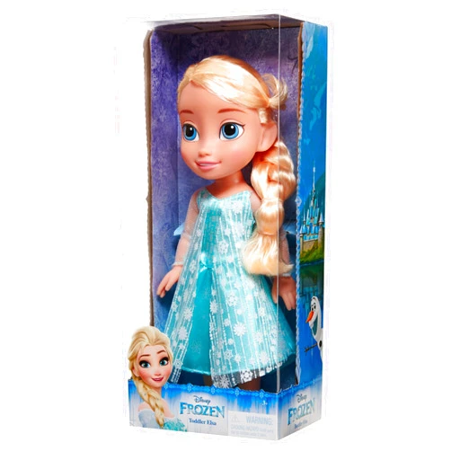 Disney 039897989211 Frozen Elsa Toddler Doll, Blue
