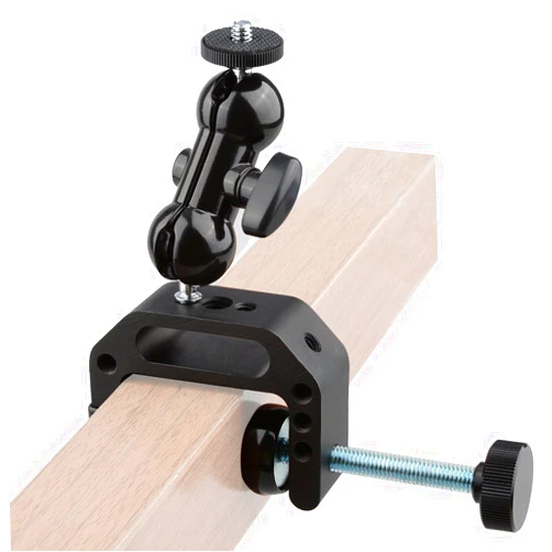 CAMVATE Camera Clamp Mount for DSLR Camera Led Video Light and Binoculars Holder Mount - 1122