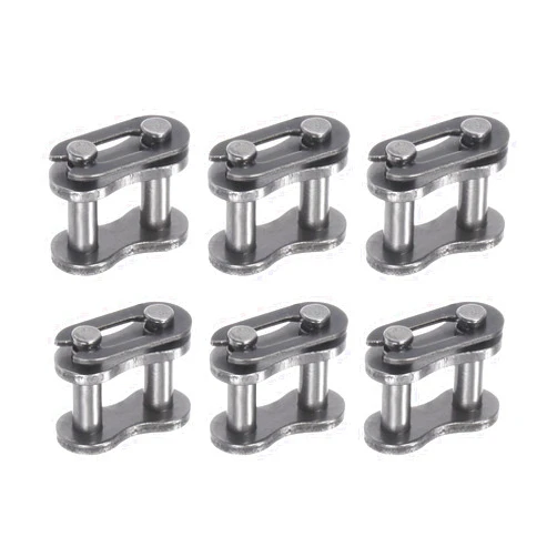 uxcell 6Pcs #25 Chain Master Connector Link Roller, 1/4