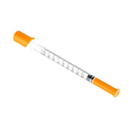 SHAOTONG 1ml Syringes with Needle, U-100 1cc Syringe 30G 5/16 Inch Needle, Sterile Individually Wrapped Pack of 20