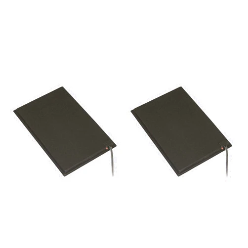 Farm Innovators 100W 24 x 29 in Plastic Heated Pet Mat with Fleece Cover and Heavy Duty Anti Chew Cord Protector for Dogs, Cats, and More, 2 Pack