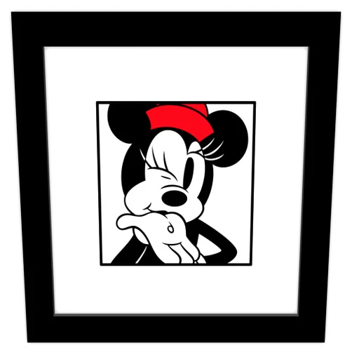 Trends International Gallery Pops Disney Mickey Mouse - Minnie Expressions - Blowing a Kiss Wall Art Wall Poster, 12