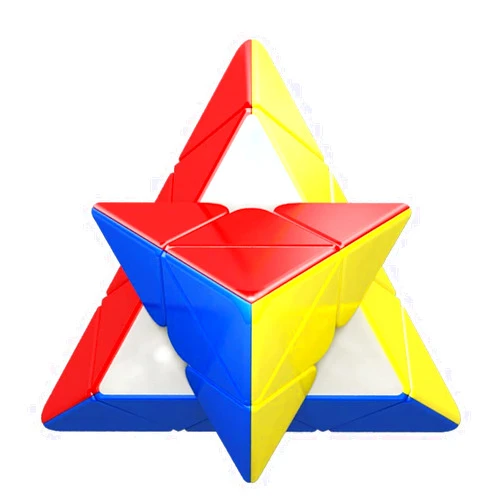Cuberspeed MoYu Magnetic Pyraminx RS Pyraminx Magnetic 2022 stickerless Speed Cube pyraminx M Puzzle