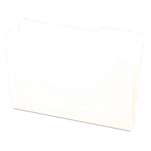 Universal UNV15123 1/3-Cut Top Tabs Right Position 11 Point File Folders - Legal Size, Manila (100-Piece/Box)