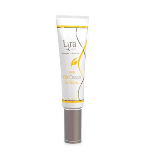 Lira Clinical EliōDrops SPF 30 Glow - 1 fl oz - 16% Zinc Oxide Physical Sunscreen for Face - UVA/UVB/HEV Broad Spectrum & Reef Safe Sunscreen Serum - for All Skin Types