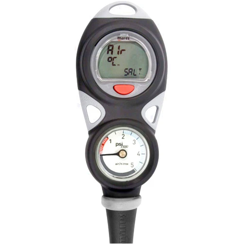 Mares Mission Puck 2 Dive Computer and Pressure Gauge