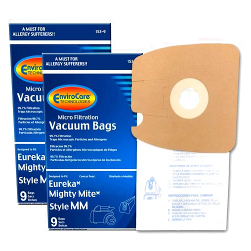 EnviroCare Replacement Vacuum Bags for Eureka Style MM Eureka Mighty Mite 3670 and 3680 Series Canisters 18 Bags
