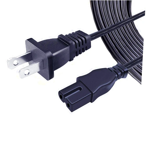 Saireed 8FT Polarized Power Cord for Brother CS8000 CS8060 CS8072 XR1300 XR1355 XR-4040 XR-7700 Nouvelle 1500S NV4000D XR-9000 XR-9500PRW 845 BC-1000 CE4000 Sewing Machine AC Charger Cable