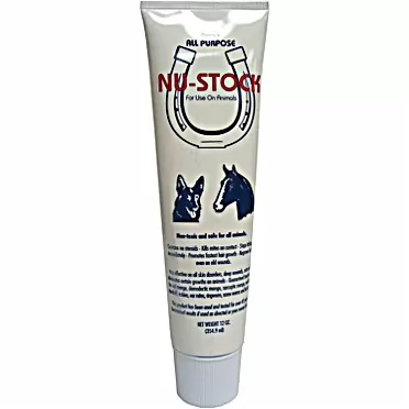 Animal Ointment Nu-Stock All Purpose, Non-Toxic and Steroid-Free, 12-oz