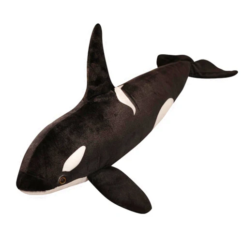 FRANKIEZHOU Simulation Orca Stuffed Animal,Lifelike 15.7