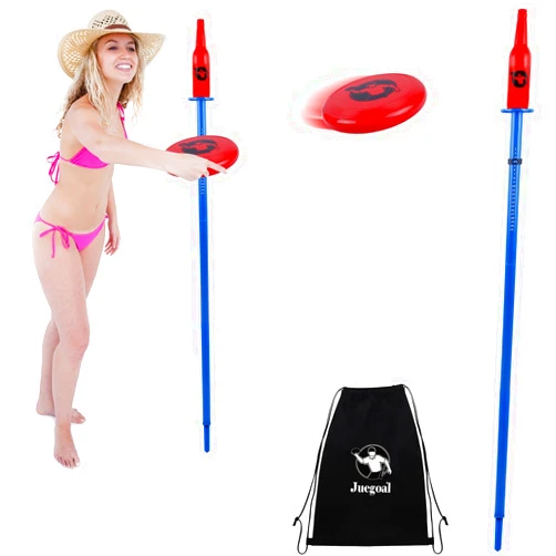 Juegoal Outdoor Flying Disc Game Set, Yard Games Bottle Drop Frisbee Set for Family Adults and Kids, Outside Fun Disc Toss Game for Beach Lawn Backyard Park Camping