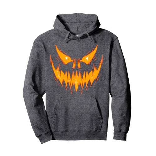 Halloween Clothes For Women Men Kids Boys Girls Scary Spooky Jack O Lantern Face Pumpkin Halloween Men Boys Pullover Hoodie