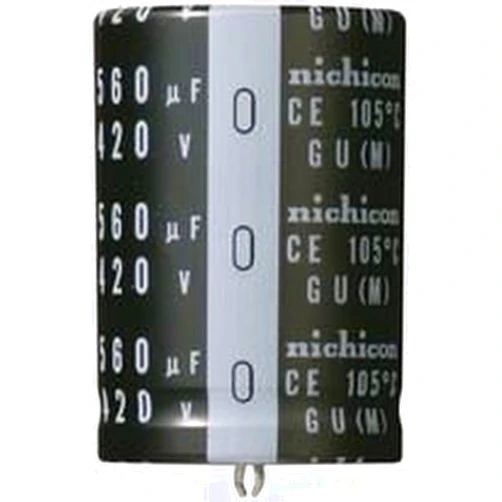 NICHICON LGU2D221MELY 2 PIN SNAP-in 20MM X 25MM, 20%, 220UF 200V, Aluminum ELECTROLYTIC, Capacitor, LGU Series, Lifetime @ Temperature: 3000 HRS @ 105°C, ROHS Compliant