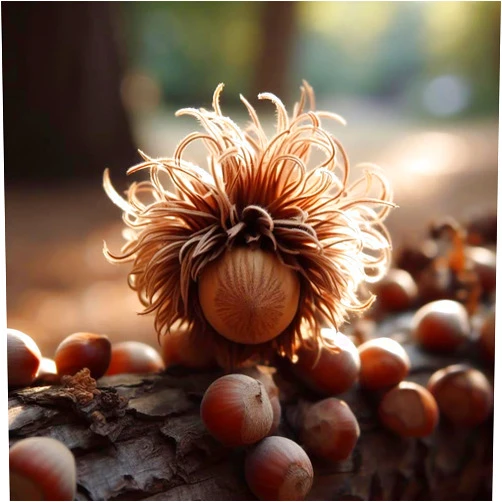 MySeeds.Co Corylus Americana x avellana with Hulls (Hybrid Hazelnut, American European Filbert) Tree Seeds, Atractive Foliage and Catkins, Larger Nut Size, Seeds by MySeeds.Co, You Choose The Amount (1/4 LB)