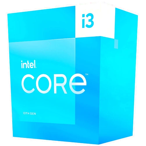 Intel Core i3-13100 Desktop Processor 4 cores (4 P-cores + 0 E-cores) 12MB Cache, up to 4.5 GHz