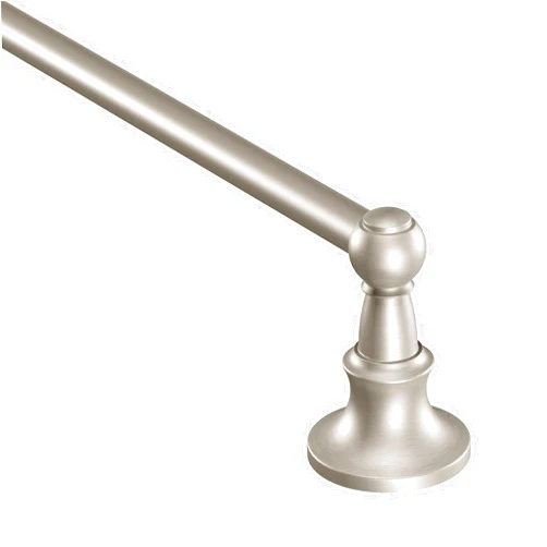 Moen Vale Brushed Nickel 24-Inch Towel Bar, DN4424BN