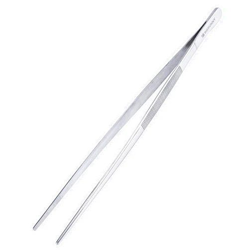 MSY BIGSUNNY 12 Inch Kitchen Tweezers Fine Tweezer Tongs, MSY BIGSUNNY Stainless Steel Food Tweezers Multi-function Precision Serrated Tips Cooking Tongs Kitchen Serving Tong