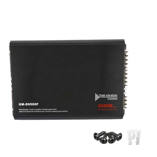 YaeCCC 4-Channels 4500W Car Power Amplifier Class A/B Car Audio Stereo Amplifier