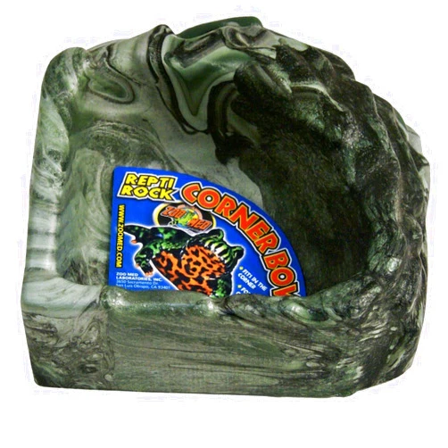 Zoo Med Reptile Rock Corner Water Dish, Small