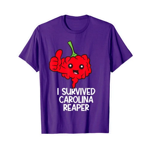 Carolina Reaper Chili Tees And Gifts I Survived Carolina Reaper T-Shirt