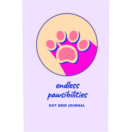 Rambriz Publishing Endless Pawsibilities | Dot Grid Journal: The perfect paw print dot grid notebook for PAWSITIVE dog lovers. No. 5