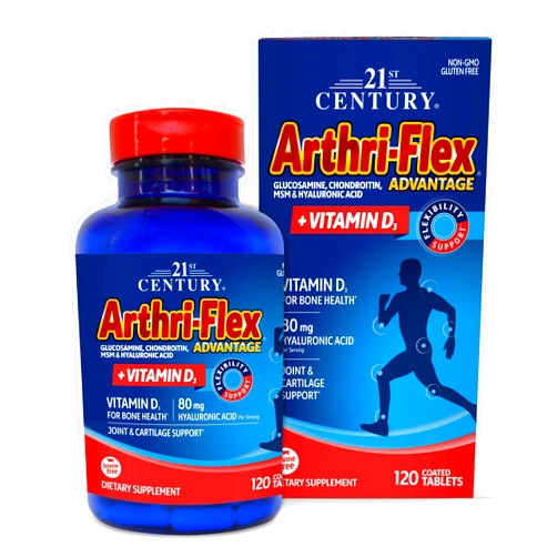 21st Century Arthri-Flex Advantage + Vitamin D3 120 Tabs