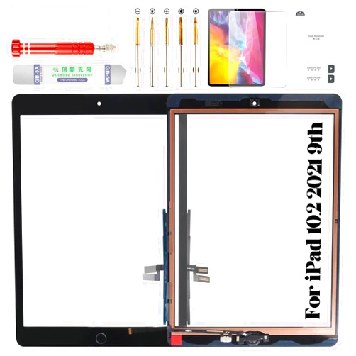 BEXUPULL for iPad 10.2 2021 Screen Replacement for iPad 9 9th Gen 2021 Repair Kits for iPad 10.2