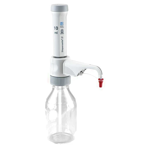 BRANDTECH SCIENTIFIC 4600240 Dispensette S Fixed-Volume Bottletop Dispenser with Standard Valve, 10 mL Capacity