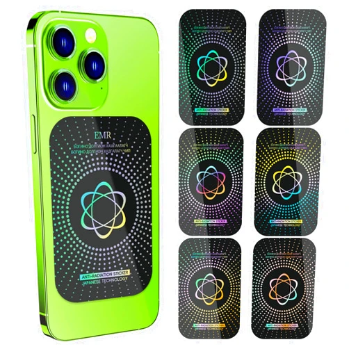Genibaby 6 Pcs Protection Stickers for Cell/Smart Phones, Laptops, Tablets, TV, Monitors - All Devices Effective Protector Blockers Equipment Stickers Great Gift for Anyone 3.82 * 2.35 inches