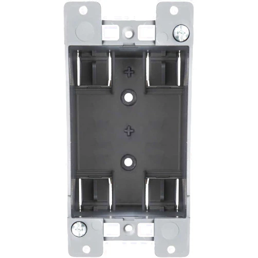 Newhouse Hardware 1-Gang PVC Old Work Electrical Outlet Box (1-pack) | 14 cu. in. Plastic Junction Box for Switches, GFCI, or Duplex Receptacle Outlet | Old Work Electrical Box for Home Improvement