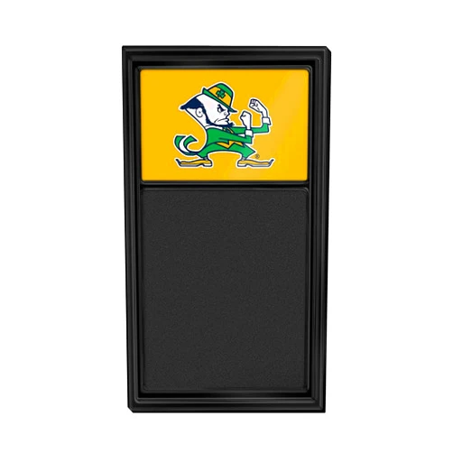 The Fan-Brand Notre Dame Fighting Irish Chalk Note Board, Mascot - Team Bar Sign Décor: Home, Dorm, Garage, Office, Fan Cave
