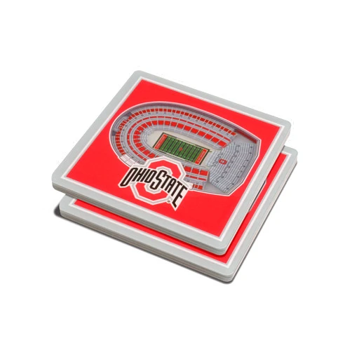 YouTheFan NCAA 3D StadiumView Coasters