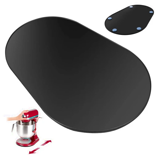 Flyisland Upgrade Metal Mixer Slider for Kitchenaid 5-8 Qt Bowl Lift Stand Mixer,Sliding Mat Sliding Tray Slide Tray Mixer Mover for Kitchenaid Professional Series