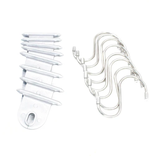 X-Haibei 8 Pack RV Awning Accessory Hanger, Gray RV Light Holder，Universal Partctors