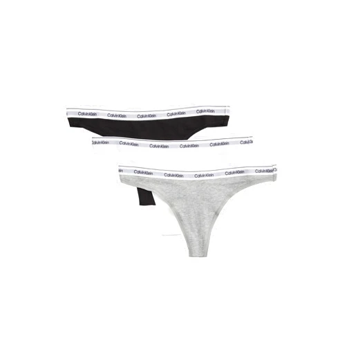 Calvin Klein underwear Calvin Klein Women's Modern Logo Thong 3-Pack