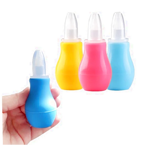 Mandy BPA Free Baby Nasal Aspirator | 3 Pack Baby Nose Sucker | Baby Nose Cleaner | Mucus Sucker and Nasal Bulb Syringe | Natural Booger Sucker for Baby | Baby Travel Essential