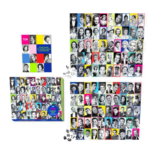 Alonso Duralde Turner Classic Movies: Leading Ladies/Leading Men 2-in-1 Doubled-Sided 500-Piece Puzzle