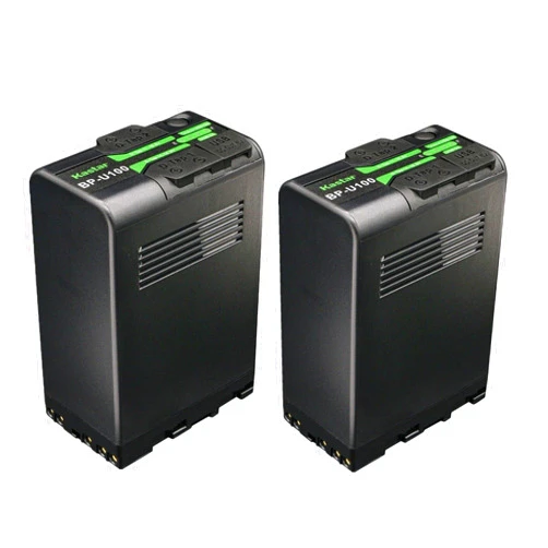 Kastar BP-U100 Battery 2-Pack Replacement for Sony BP-U30 BP-U35 BP-U60 BP-U60T BP-U66 BP-U65 BP-U68 BP-U70 BP-U90 BP-U95 BP-U96 BP-U98 BP-U100 Battery, Sony PMW-300 PMW-300K1 PMW-EX1 PMW-EX1R Camera
