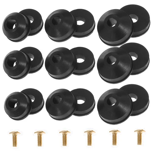 Uonlytech 58pcs Faucet Washer Assortment Kit, Faucet Washers and Brass Bibb Screws Assortment Flat and Beveled Washers Kit for Sink Washer Replacement Garden Hose Washers