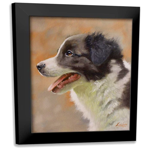 ArtDirect - Silver, John 20x24 Black Modern Framed Art Print Titled: D064