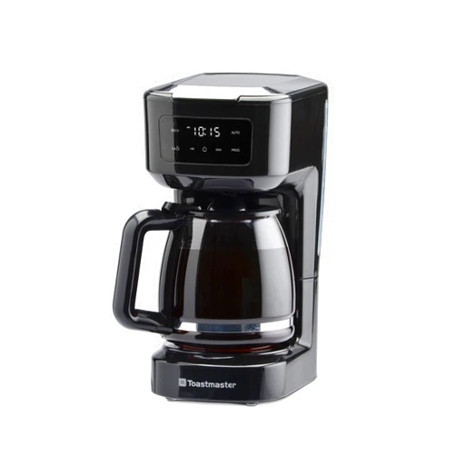 Toastmaster 12-Cup Digital Touchscreen Drip Coffee Maker, Black, TM-131CM