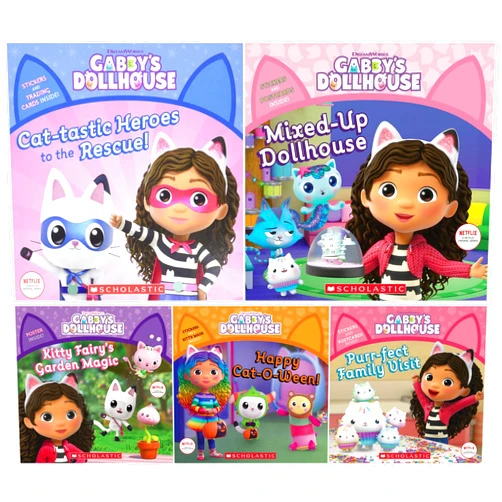 By Gabhi Martins (Author), Violet Zhang (Author), Pamela Bobowicz (Author) & 0 more Gabby’s Dollhouse Series 5 Books Set