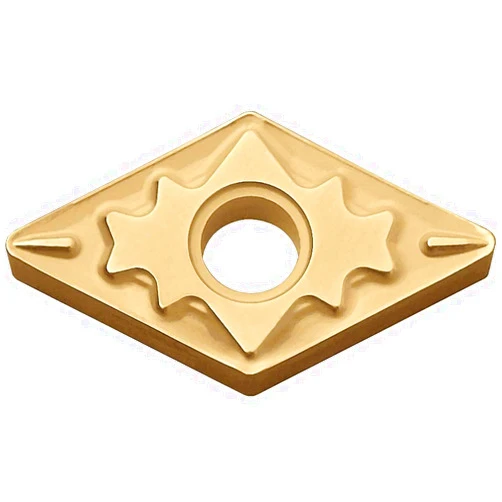 KYOCERA DNMG331HQ CA515 Turning Insert for Steel, CA515 Grade, Carbide, HQ Chip Breaker, DNMG, 0.016