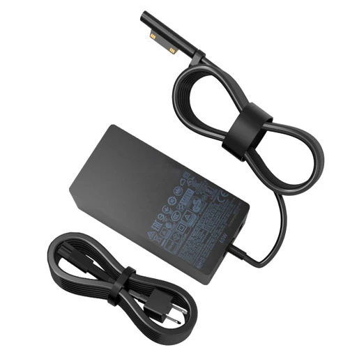 HUYADZ 65W Surface Pro Charger for Microsoft Surface Pro 9 8 7+ 7 6 5 4 3 X 1706 1950 1943 1876 1800 1958 1866 1724 1963 1796 1769 1735，Windows Surface Laptop 5 4 3 2 1 Also Supports 44W 36W Laptop