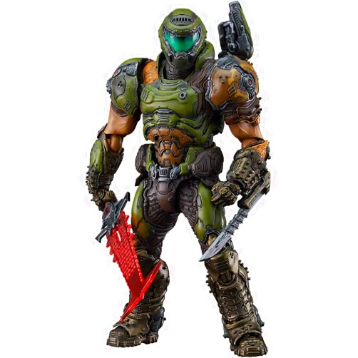 Good Smile Company Good Smile Doom Eternal: Doom Slayer Figma Action Figure, Multicolor