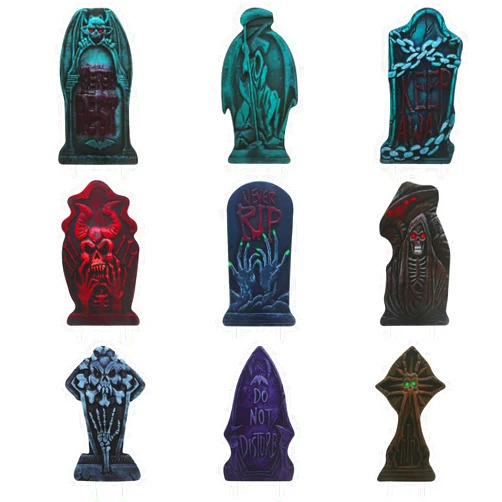 LOVADA Spooky Halloween Tombstones Yard - 16