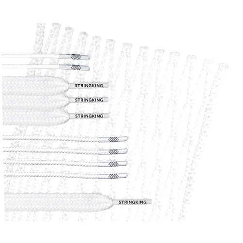 StringKing Grizzly 1s Semi-Soft Goalie Lacrosse Mesh Kit with Mesh and Strings
