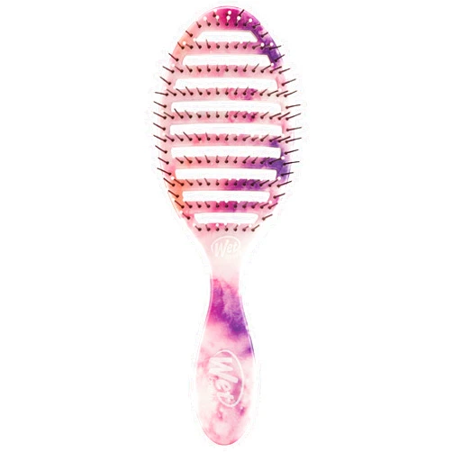 Wet Brush Speed Dry Hair Brush - Watermark (Color Wash) - Vented Design and Ultra Soft HeatFlex Bristles Are Blow Dry Safe With Ergonomic Handle Manages Tangle and Uncontrollable Hair - Pain-Free