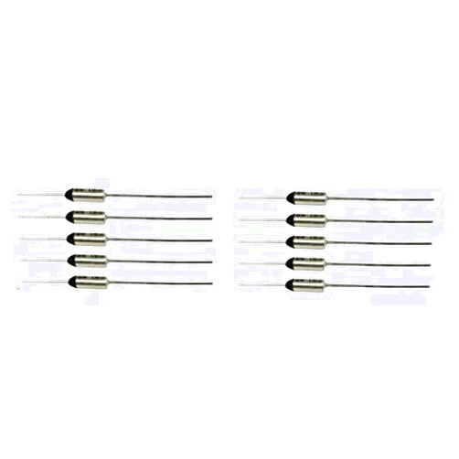 Univen Thermal Fuse Thermal Cutoff Limiter 72C Degrees Celsius 10 Pack